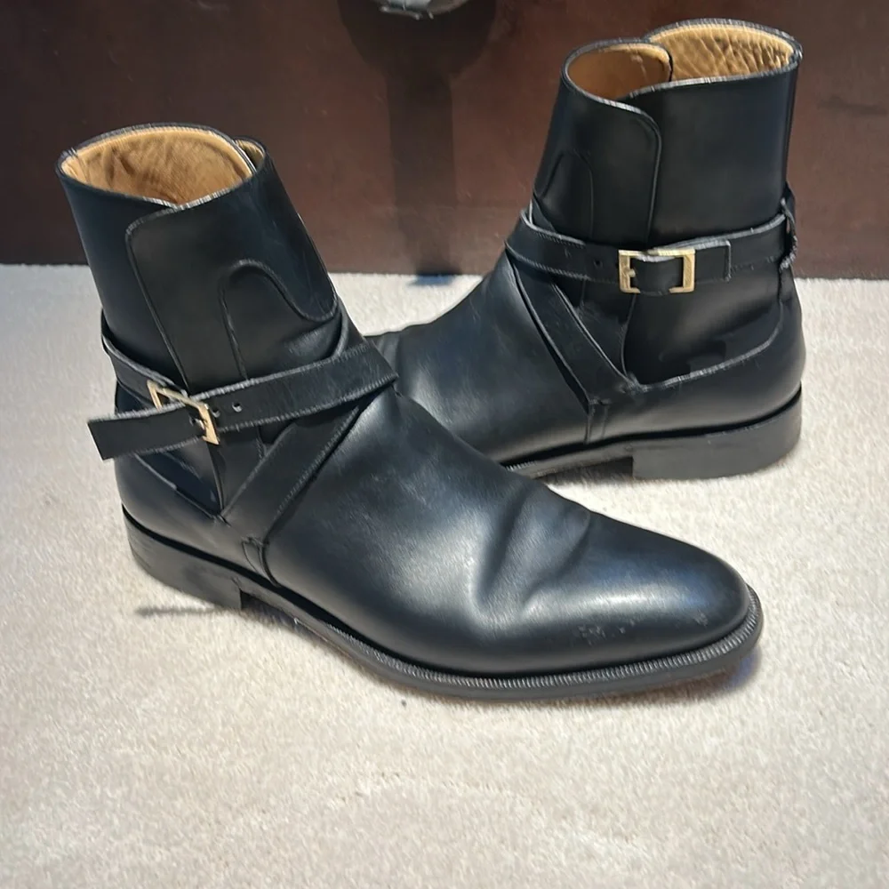 Men’s Gucci Black Short Boot - Picture 7 of 13